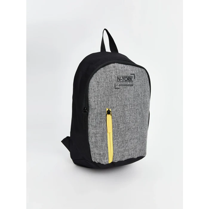 LCW ACCESSORIES Gri Baskılı Erkek Çocuk Sırt Çantası