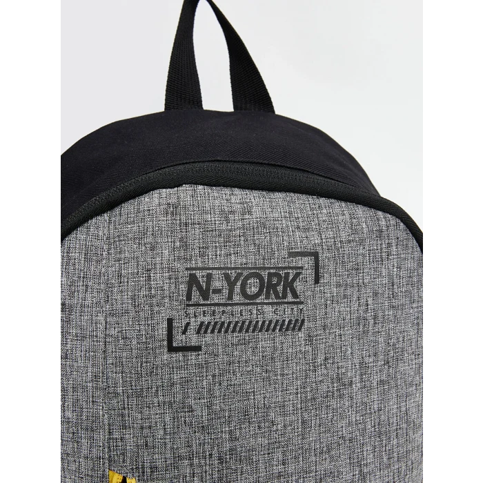 LCW ACCESSORIES Gri Baskılı Erkek Çocuk Sırt Çantası