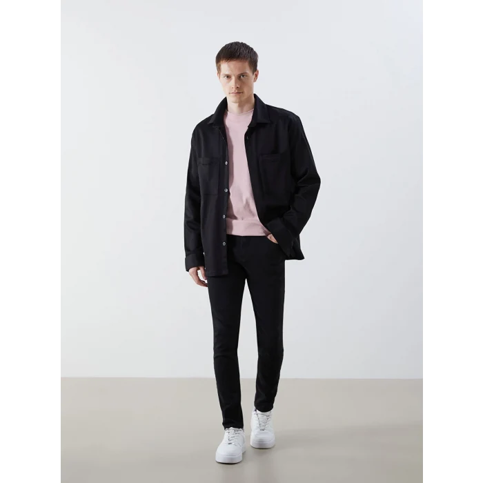 LCW Jeans Siyah 760 Skinny Fit Erkek Jean Pantolon