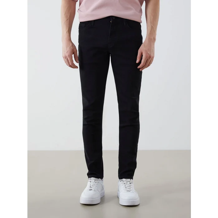 LCW Jeans Siyah 760 Skinny Fit Erkek Jean Pantolon