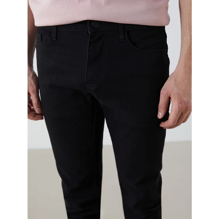 LCW Jeans Siyah 760 Skinny Fit Erkek Jean Pantolon