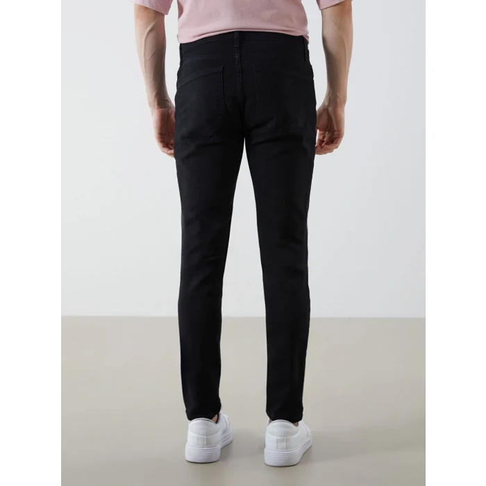 LCW Jeans Siyah 760 Skinny Fit Erkek Jean Pantolon