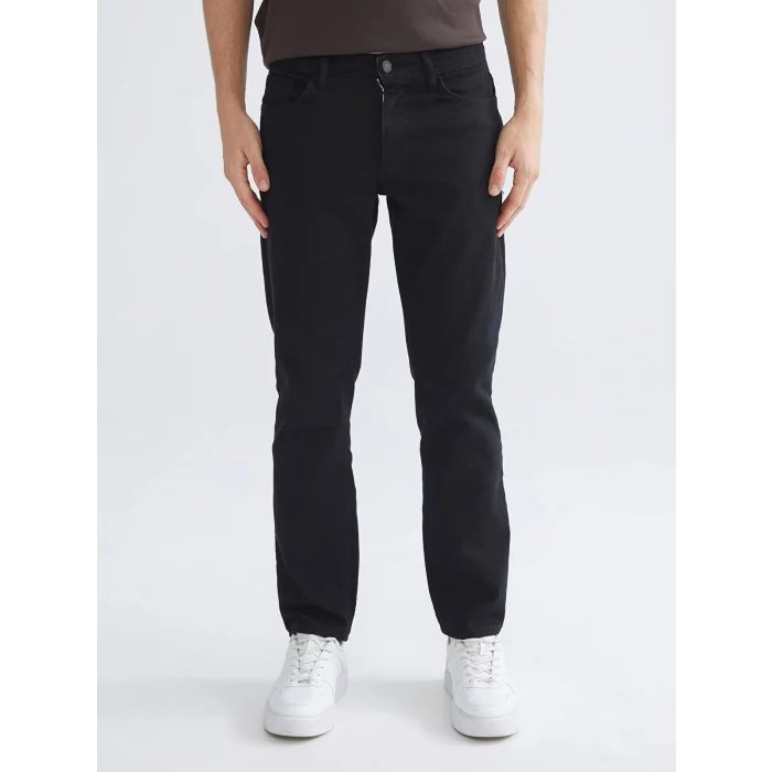 LCW Jeans Siyah 779 Regular Fit Erkek Jean Pantolon