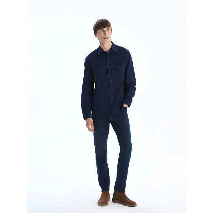 LCW Jeans Indigo 750 Slim Fit Erkek Jean Pantolon