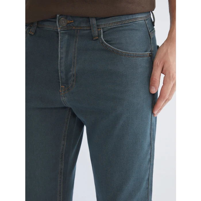 LCW Jeans Yeşil 779 Regular Fit Erkek Jean Pantolon