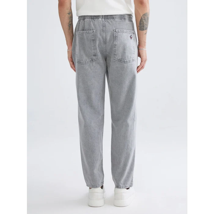 LCW Jeans Gri 700 Straight Fit Erkek Jean Pantolon