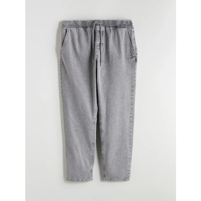 LCW Jeans Gri 700 Straight Fit Erkek Jean Pantolon