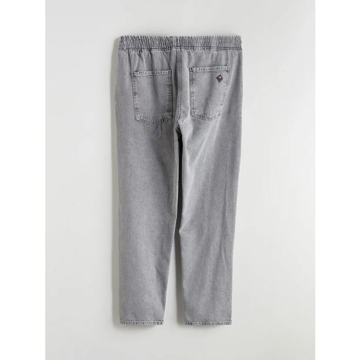 LCW Jeans Gri 700 Straight Fit Erkek Jean Pantolon