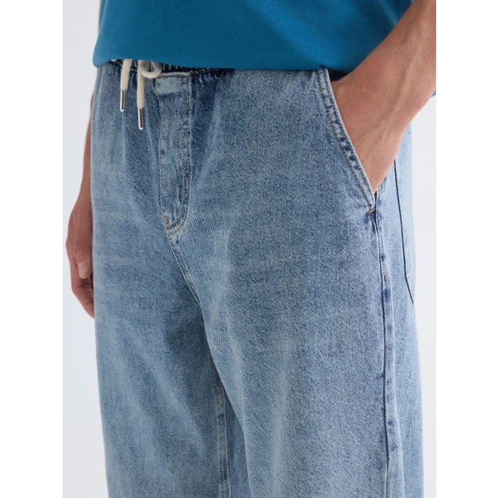 LCW Jeans Indigo Baggy Fit Erkek Jean Pantolon