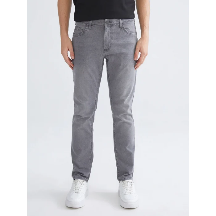 LCW Jeans Gri 779 Regular Fit Erkek Jean Pantolon