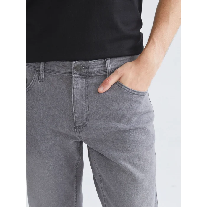 LCW Jeans Gri 779 Regular Fit Erkek Jean Pantolon