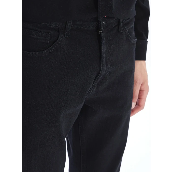 LCW Jeans Siyah Regular Fit Erkek Jean Pantolon