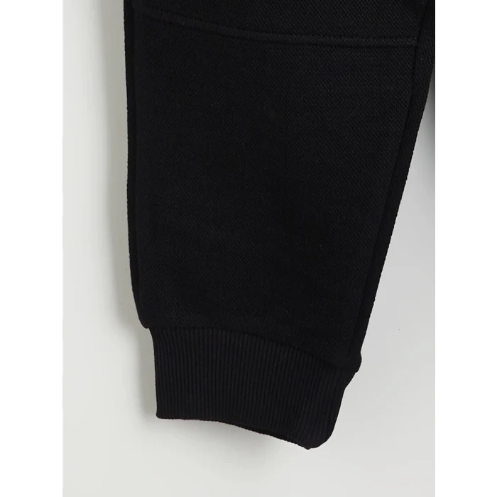 LCW Kids Siyah Beli Lastikli Erkek Çocuk Eşofman Altı