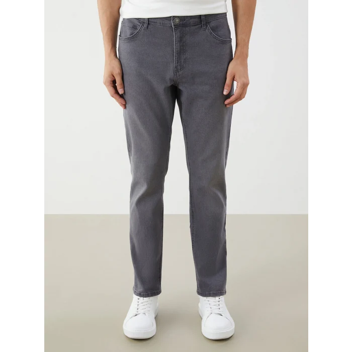 LCW Jeans Gri 779 Regular Fit Erkek Jean Pantolon