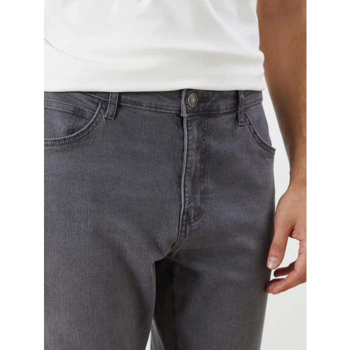 LCW Jeans Gri 779 Regular Fit Erkek Jean Pantolon