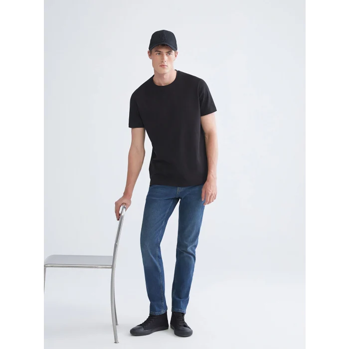 LCW Jeans Indigo 750 Slim Fit Erkek Jean Pantolon