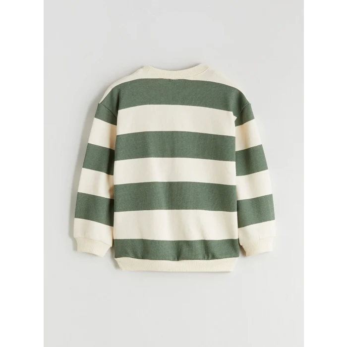 LCW Kids Bej Erkek Çocuk Sweatshirt ve Jogger Pantolon