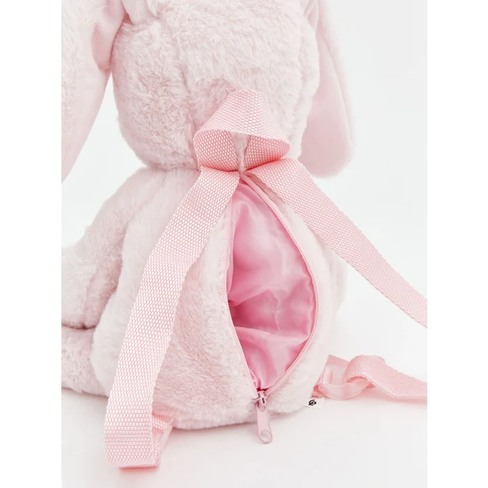 LCW ACCESSORIES Pembe Hareketli Kulaklı Kız Çocuk Sırt Çantası