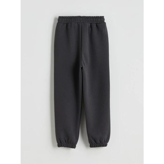 LCW Kids Antrasit Beli Lastikli Basic Erkek Çocuk Eşofman Altı