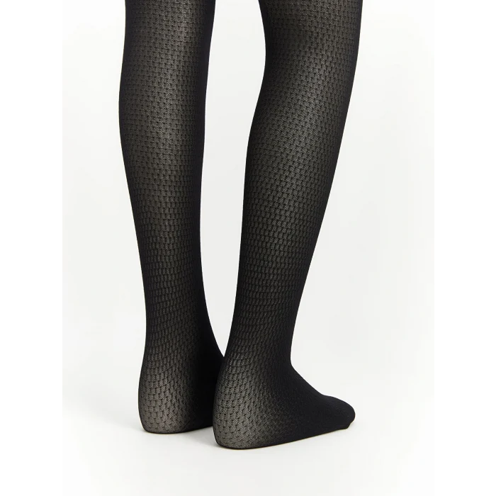 LCW Kids Siyah Kız Çocuk İnce Külotlu Çorap 2li