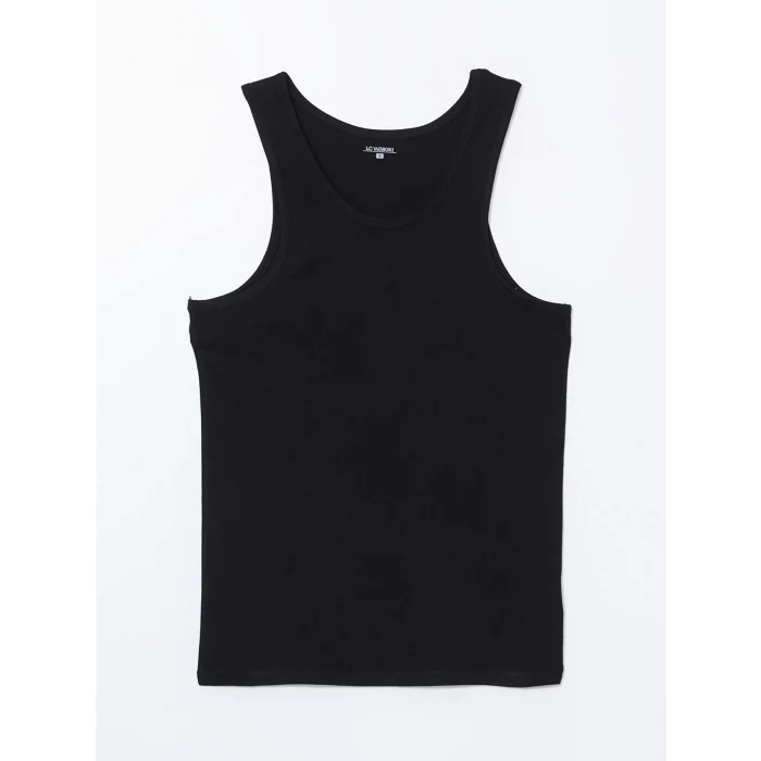 LC WAIKIKI Siyah U Yaka Penye Erkek Atlet 2li