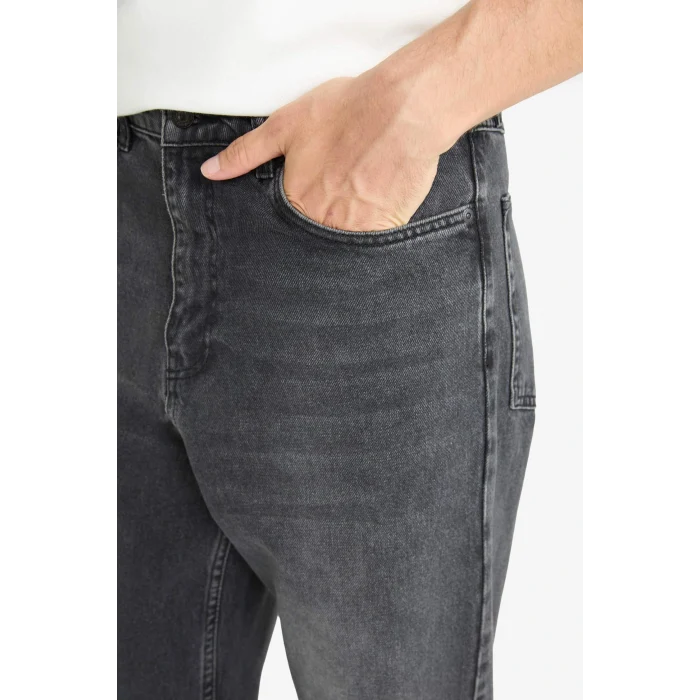 Defacto G2621AXNM36 DENIM Baggy Fit Normal Bel Geniş Paça Jean Pantolon