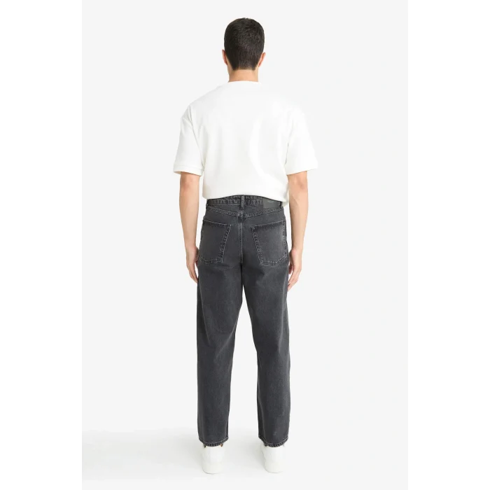 Defacto G2621AXNM36 DENIM Baggy Fit Normal Bel Geniş Paça Jean Pantolon