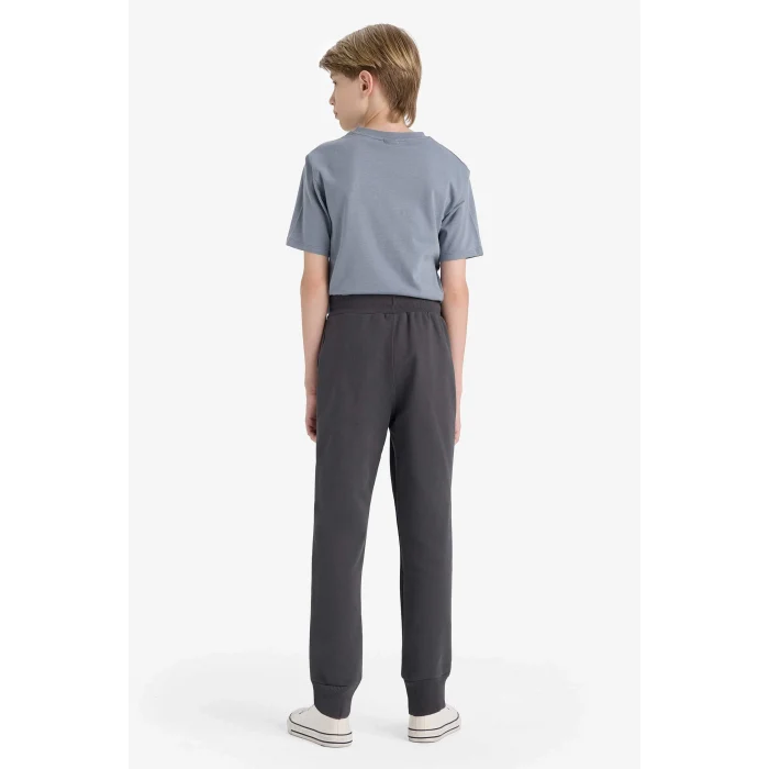 Defacto F3806A8AR15 Antrasit Erkek Çocuk Beli Lastikli Eşofman Altı