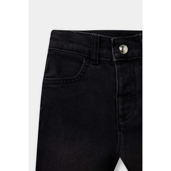 Defacto F0486A5NM36 DENIM Kız Bebek Flare Fit Jean Pantolon