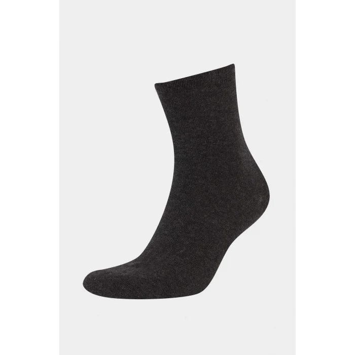 Defacto F5315AXKR1 Çok Renkli Erkek 3lü Pamuklu Soket Çorap