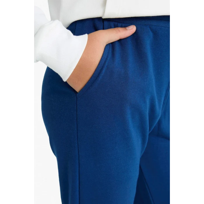 Defacto F2595A8WT32 Beyaz Erkek Çocuk 2li Takım Baskılı Kapüşonlu Sweatshirt Eşofman Altı