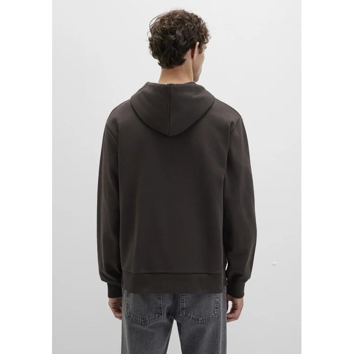 Mavi 0S10395-70219 Mavi Logo Baskılı Kahverengi Sweatshirt