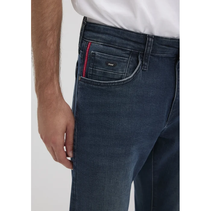 Mavi 0042290832 Jake Pro Move Koyu Mavi Gölgeli Jean Pantolon