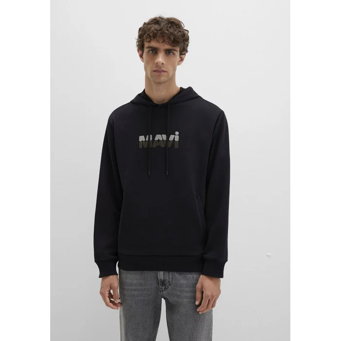 Mavi 0S10395-900 Mavi Logo Siyah Sweatshirt