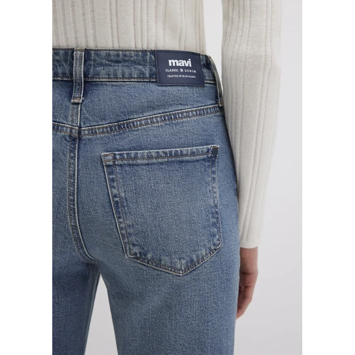 Mavi 100277-90498 Cindy Classic Denim Gölgeli Indigo Mavisi Jean Pantolon