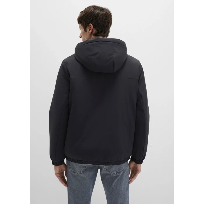 Mavi 0110617-71379 Kapüşonlu Siyah Mont