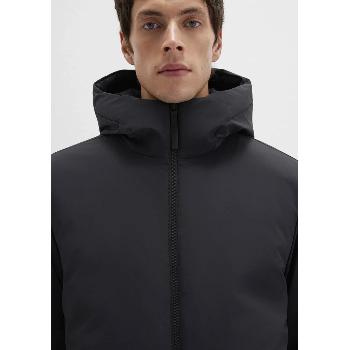 Mavi 0110617-71379 Kapüşonlu Siyah Mont