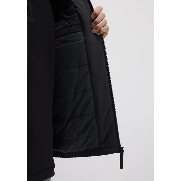 Mavi 0110617-71379 Kapüşonlu Siyah Mont