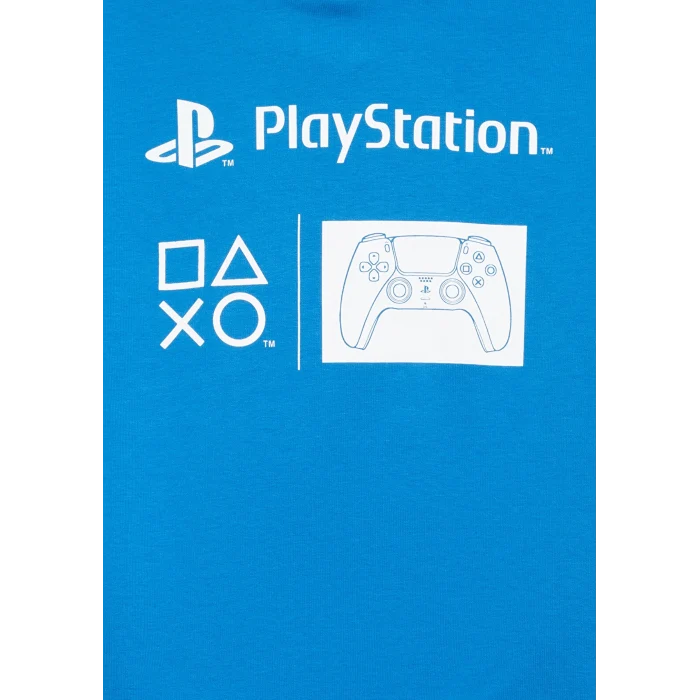 Mavi 6S10131-70772 PlayStation Baskılı Kapüşonlu Mavi Sweatshirt​