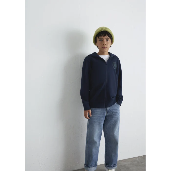 Mavi 6S10127-82318 MJ Baskılı Lacivert Sweatshirt