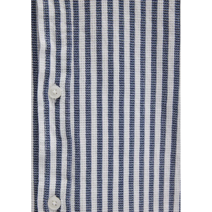 Mavi 0211692-90911 Çizgili Lacivert Gömlek