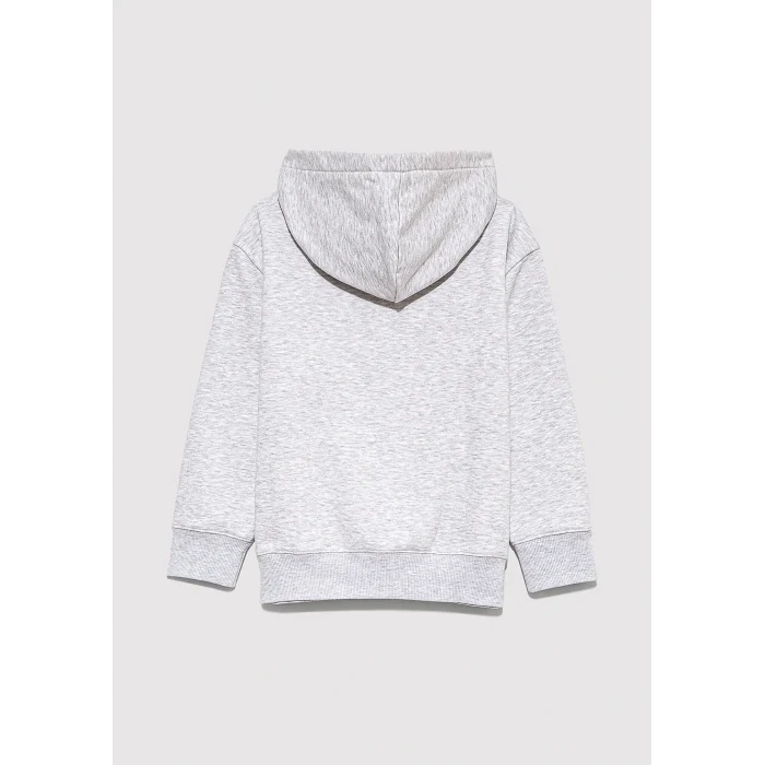 Mavi 6S10138-88467 MJ Baskılı Kapüşonlu Gri Sweatshirt