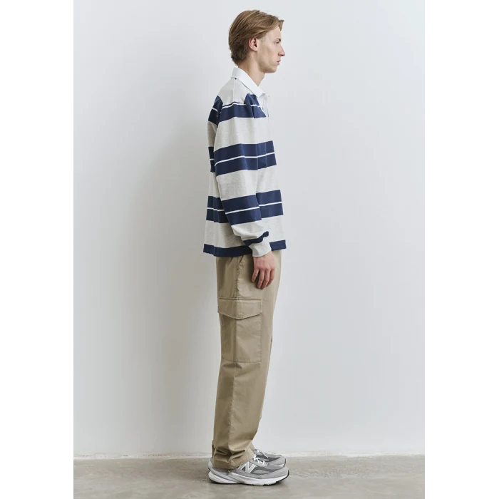 Mavi 0612847-89353 Blok Çizgili Polo Tişört