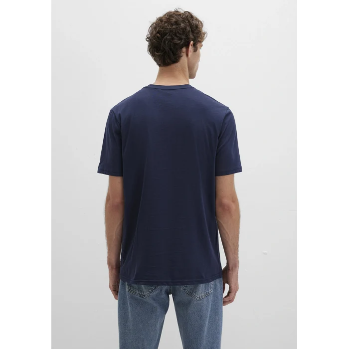 Mavi 0612935-70490 Mavi Baskılı Lacivert Tişört