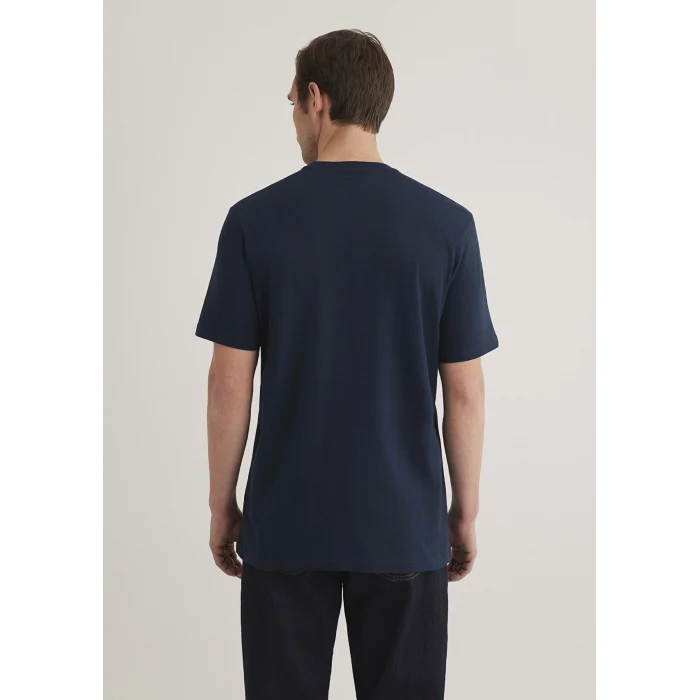 Mavi 067114-34319 İstanbul Baskılı Lacivert Tişört