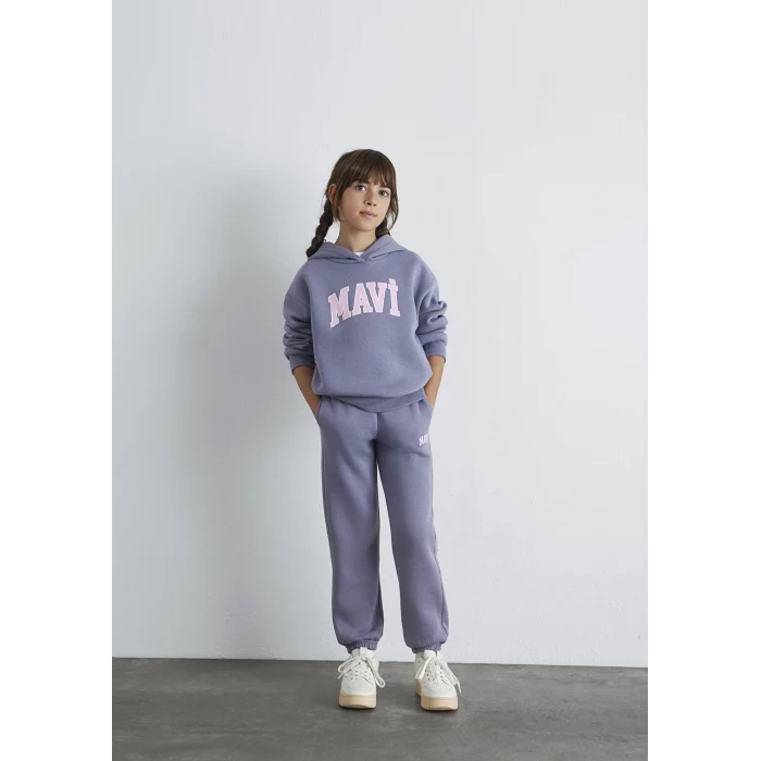 Mavi 7010000-88095 Mavi Logo Baskılı Gri Eşofman Altı