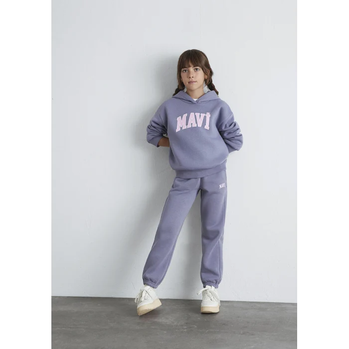 Mavi 7010000-88095 Mavi Logo Baskılı Gri Eşofman Altı