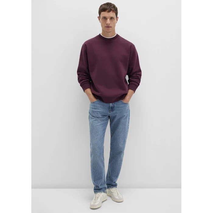 Mavi 0S10276-70434 Bisiklet Yaka Bordo Basic Sweatshirt