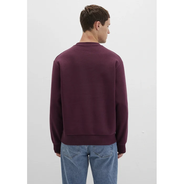 Mavi 0S10276-70434 Bisiklet Yaka Bordo Basic Sweatshirt