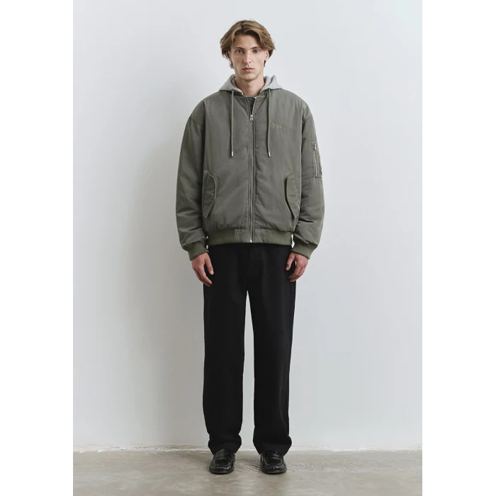 Mavi 0110563-86961 Kapüşonlu Yeşil Mont